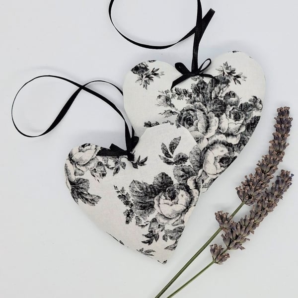 Black roses lavender bags 363 364 P