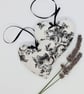 Black roses lavender bags 363 364 P