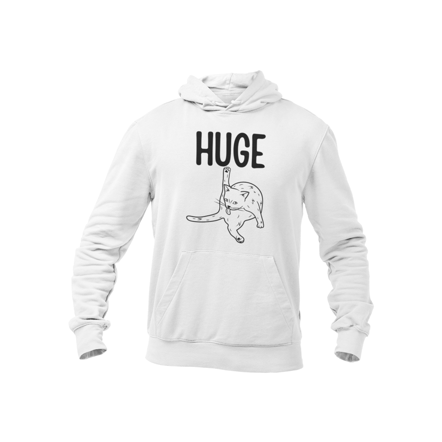 Funny Rude Hoodie- Huge ( pussy cat )