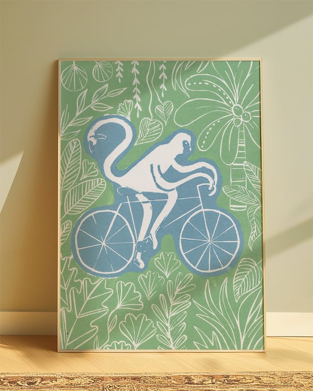 "Ride Into the Wild" Art Print