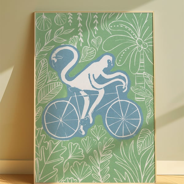 "Ride Into the Wild" Art Print