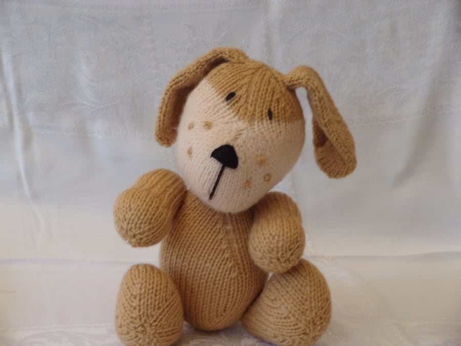 Knitted Dog