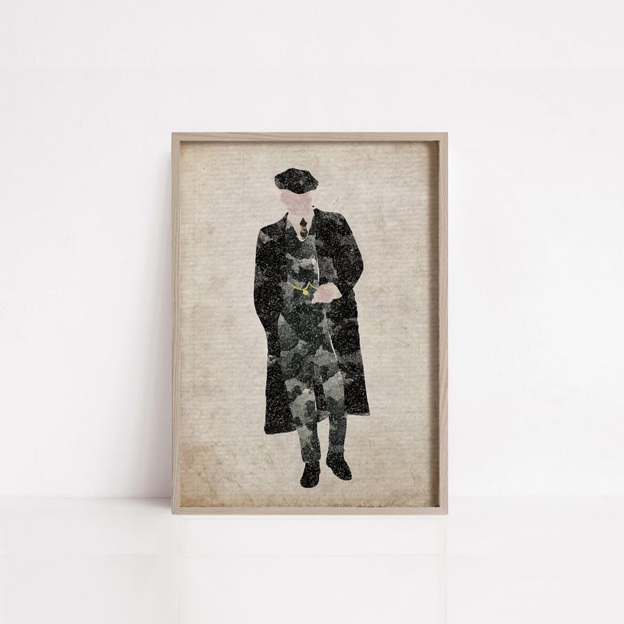 John Shelby - Peaky Blinders print, available as A3, A4, and A5