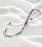 Hand Woven Fluorite Bracelet - Image 1