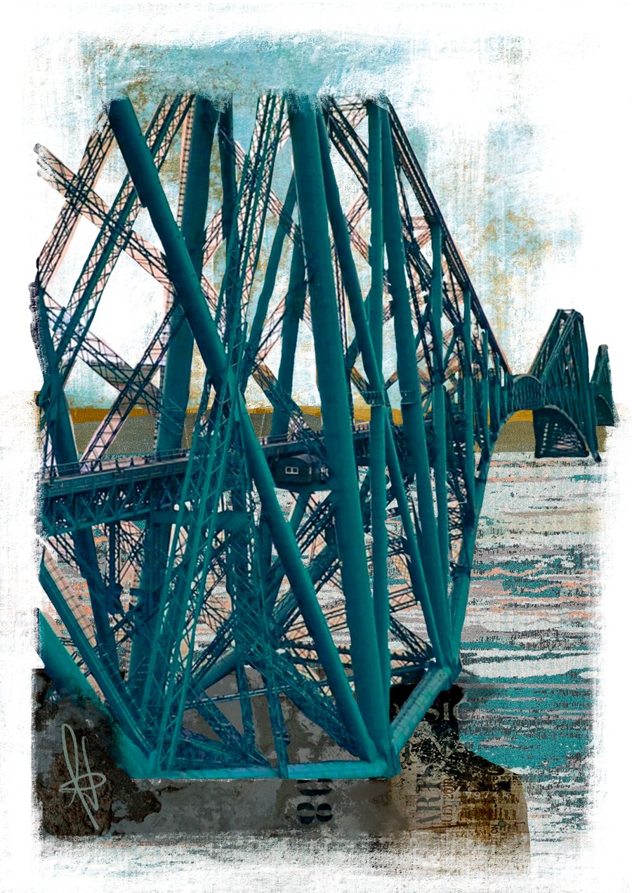 Forth Rail Bridge (green)