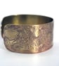 Brass magpie Cuff - medium size - Image 3