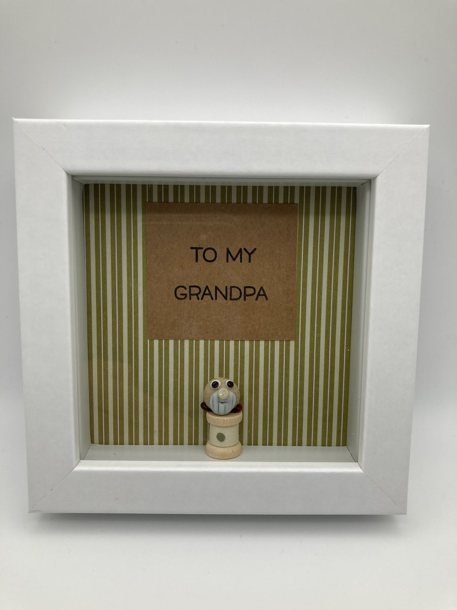 To my grandpa picture frame