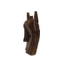 Dogon mask fridgemagnet, african tribal art, mali west Africa, hand painted  - Image 3