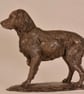 Small Standing Spaniel Animal Statue Small Bronze Resin Sculpture - Image 6