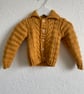 Patterned cardigan with collar - Image 7