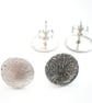 Silver Dandelion Earrings - Image 4