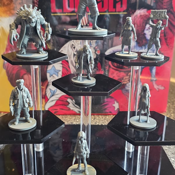 Print Of The Dead- Drop Pack 001 28mm-32mm Miniatures