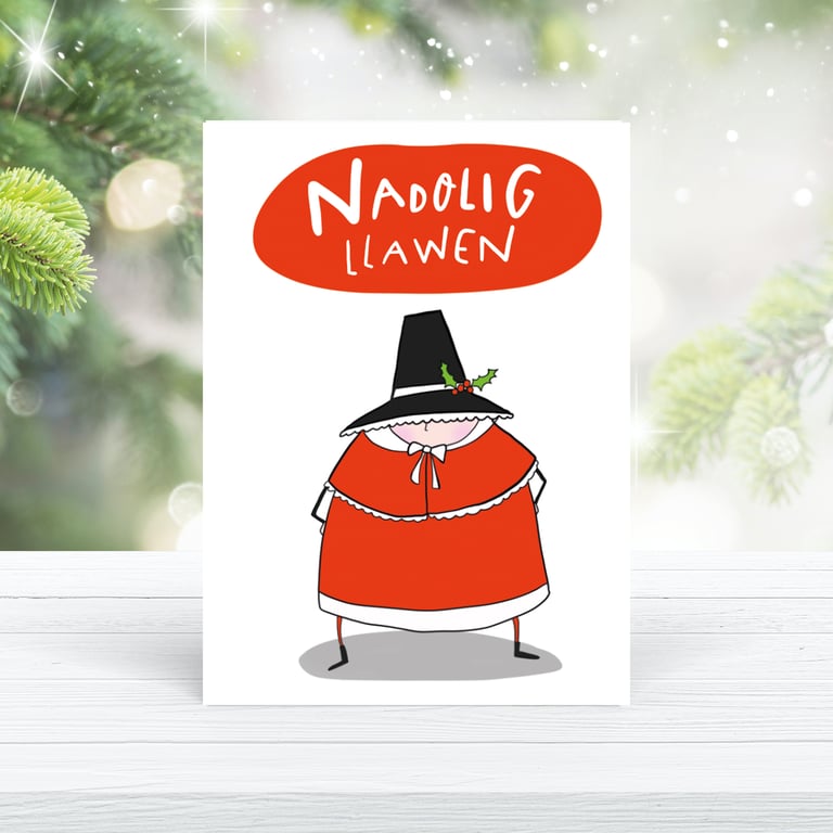 Nadolig Llawen card