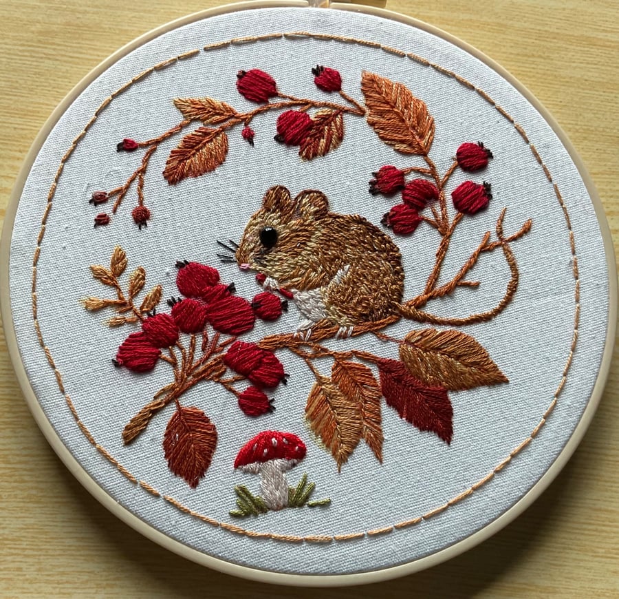 A dear little door mouse 