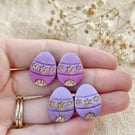 Handmade Easter Jewellery, Easter Egg Earrings, Choose Style