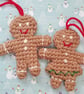 Gingerbread People Tree Decoration