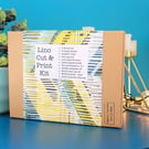 Vintage Style Linocut & Print Kit