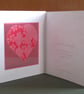  Unique Hand Made Heart Card with envelope - Image 3
