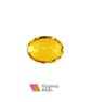November Birthstone Ring - Hammered Silver & Citrine - Handmade in England - Image 5