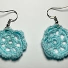 Crochet flower earrings 