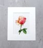  Original Painting Watercolour Rose Floral Art Painting  - Image 4