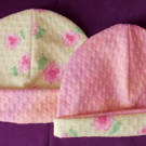 Soft textured flower beanie for babies and kids