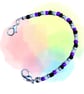 Asexual pride SIP valve keeper - CHAIN ONLY - Image 3