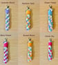 Handmade Macrame Keychain with Initial Letter - Image 5