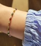 Autumn Mixed Gemstone Bracelet 14kt Gold Filled - Image 4