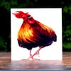 Crooked Chicken, Greeting Card 