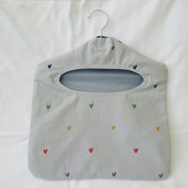 Traditional Hanging Style peg Bag, Handmade from Sophie Allport's Cotton Fabric