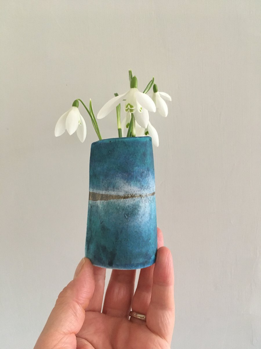 Storm Stoneware Vase
