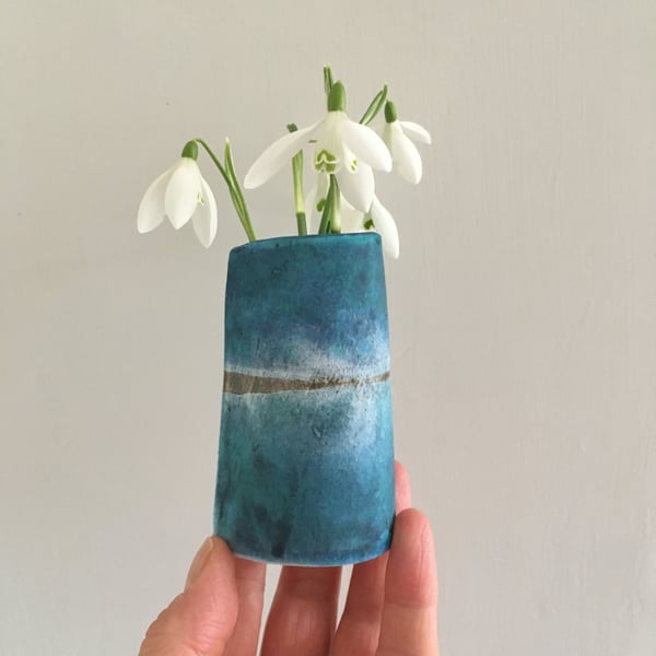 Storm Stoneware Vase