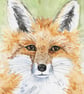 Fox. Original Painting - Image 3