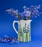 Bluebell Farmhouse Jug - Hand Painted - Image 3