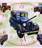 austin 7 wall hanging clock classic austin 7 cars - Image 4
