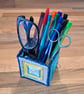 Medium container for small desk items - punk pattern 2 - Image 4
