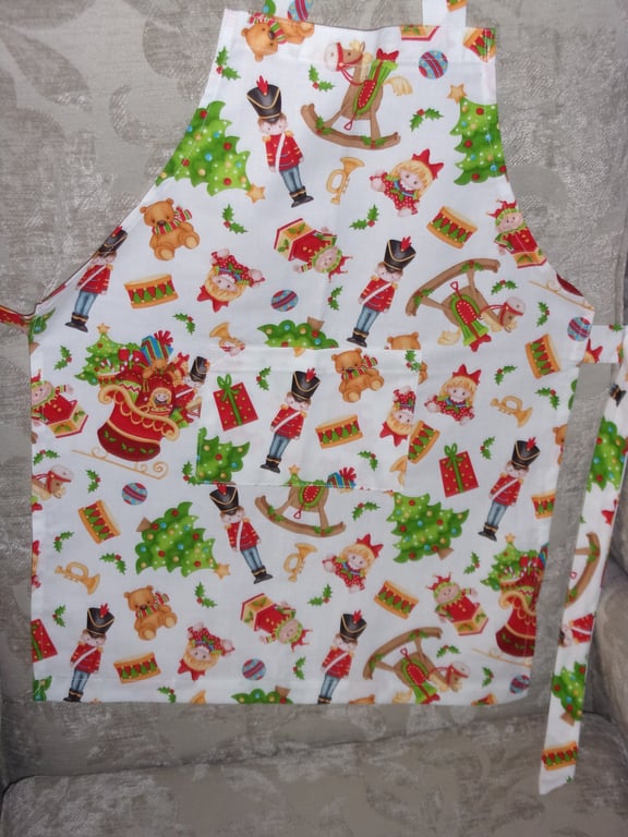 Childs Christmas Apron