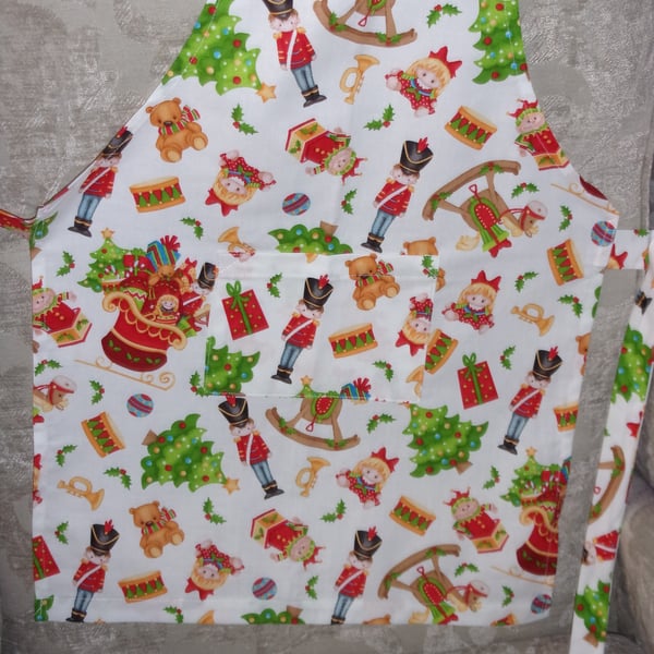 Childs Christmas Apron