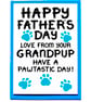 Father's Day Card For Grandad From Grandpup, Fathers Day Card From Dog, Pet - Image 4
