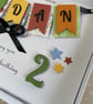 Personalised Handmade Grandson Birthday Card 1st 2nd Any Age Son Boxed Keepsake - Image 9
