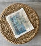 Mixed Media Embroidered Seedhead Nature Wall Hanging Textile Art  - Image 3