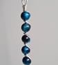 Handmade 925 Silver & Turquoise Blue Tiger Eye Pendant Necklace with Chain Gift  - Image 6