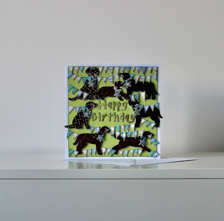 'Happy Birthday' - Handmade Card