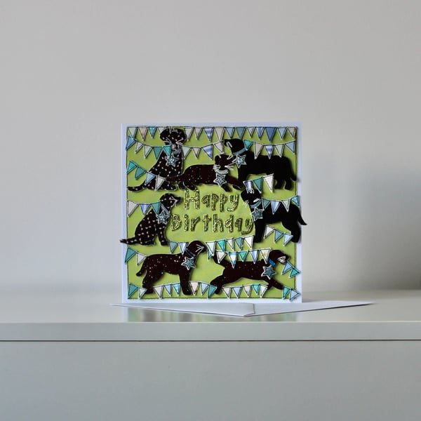 'Happy Birthday' - Handmade Card