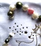 Freshwater Baroque Pearl Multi-coloured Necklace  Traditionally knotted in silk - Image 6
