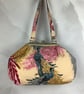 Peacocks large shoulder bag, Birds kiss clasp bag, 2 options, Handmade - Image 4