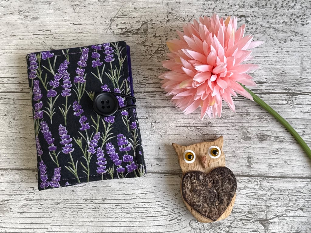 Fabric tea bag holder case pouch tea sachets afternoon tea travel work wellbeing