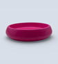 Fuchsia Pink Fruit Bowl 25 cm Handmade Decorative Centrepiece - Image 6