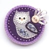 Owl Brooch